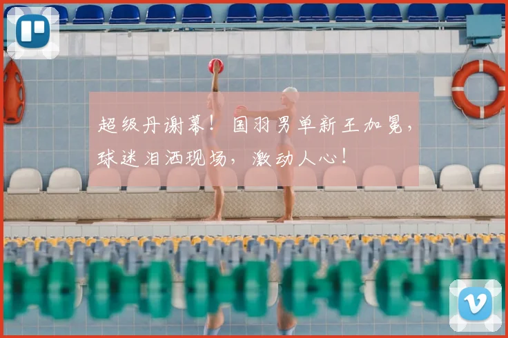 超级丹谢幕！国羽男单新王加冕，球迷泪洒现场，激动人心！